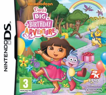 Dora's Big Birthday Adventure (USA) box cover front